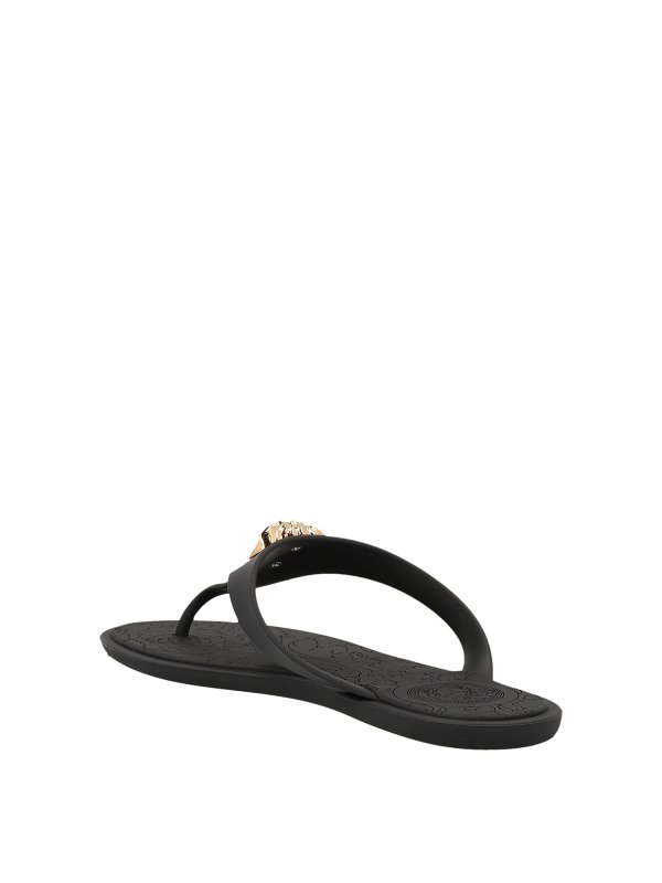 VERSACE: sandals online - Medusa flip flop