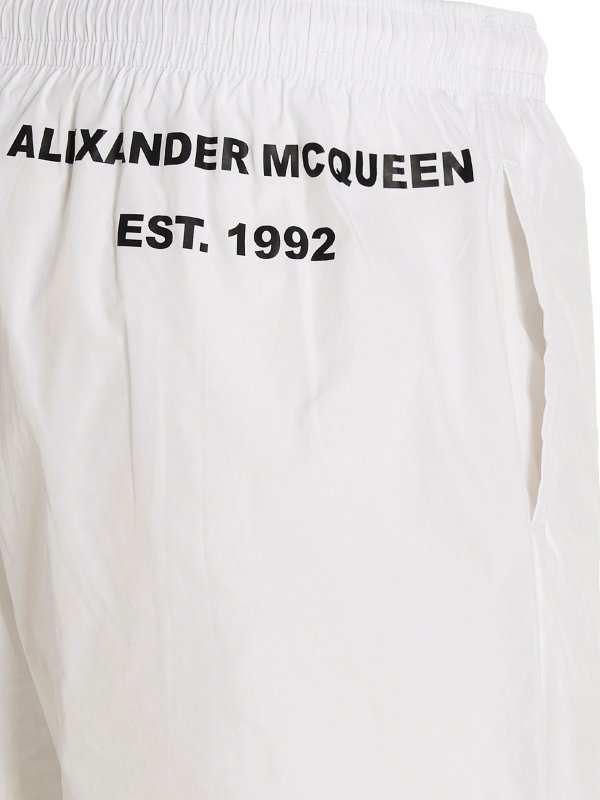 Badehose - Weiß shop online: ALEXANDER MCQUEEN