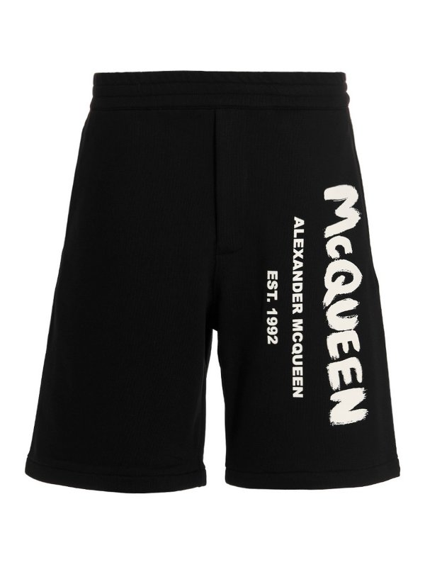 ALEXANDER MCQUEEN: Shorts - Shorts - Negro