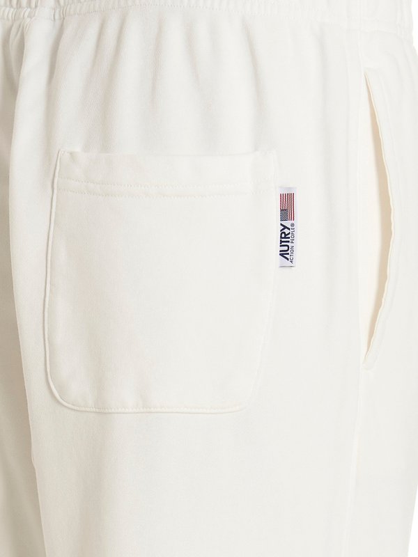 Joggers con logo floccato shop online: AUTRY