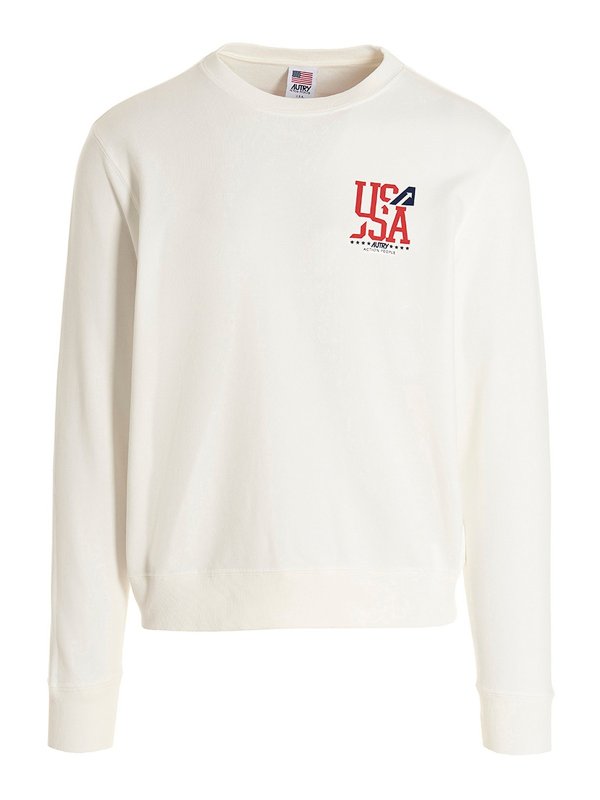 AUTRY: スウェット＆セーター - スウェットシャツ/セーター - 白