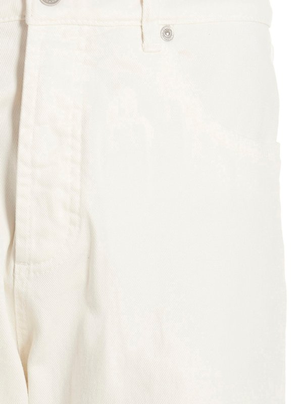 iKRIX BRUNELLO CUCINELLI: ストレートジーンズ - カジュアルパンツ - 白