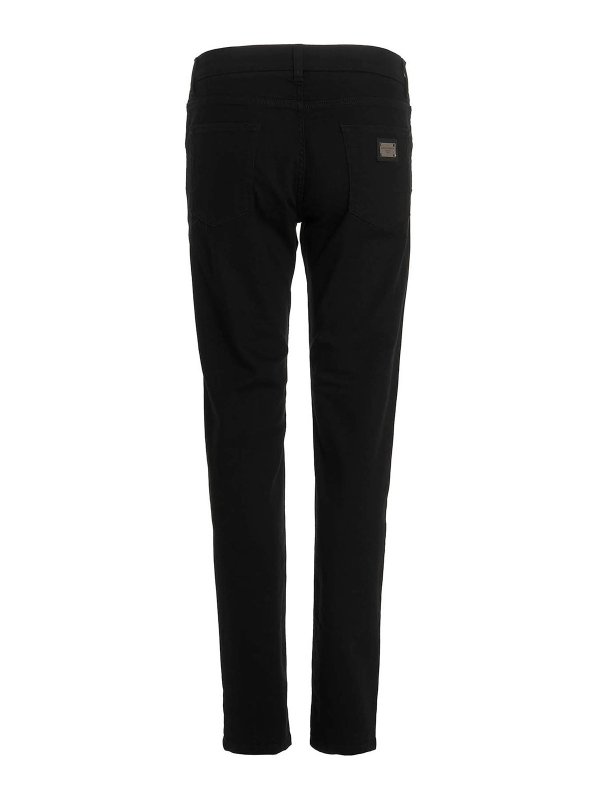 DOLCE & GABBANA: straight leg jeans online - Denim jeans