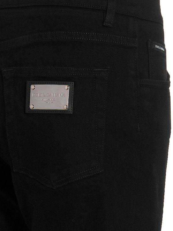 Vaqueros Rectos - Negro shop online: DOLCE & GABBANA