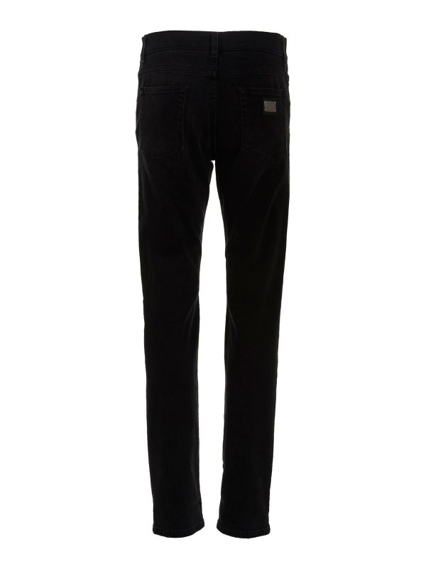 DOLCE & GABBANA: straight leg jeans online - Denim jeans