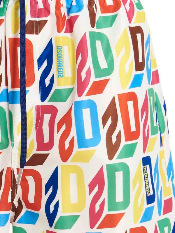 iKRIX DSQUARED2: 水着 - スイムショーツ/スイムトランクス - マルチカラー