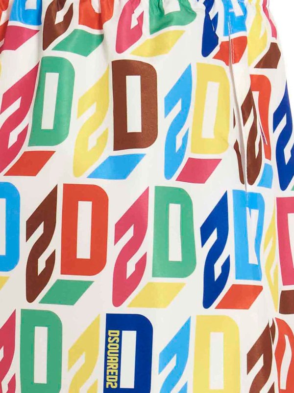 スイムショーツ/スイムトランクス - マルチカラー shop online: DSQUARED2