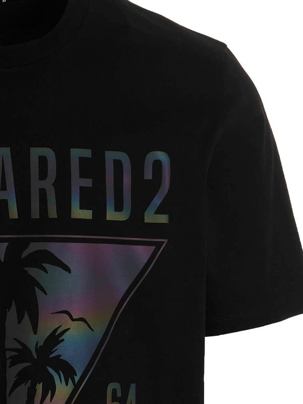 iKRIX DSQUARED2: t-shirts - D2 Caten T-shirt