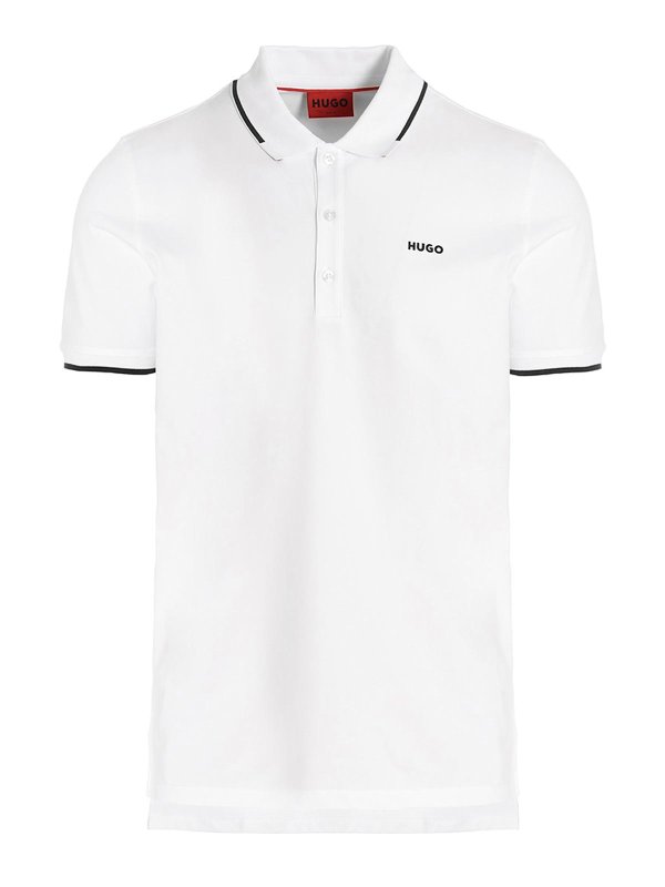 Hugo Boss: Poloshirts - Poloshirt - Weiß