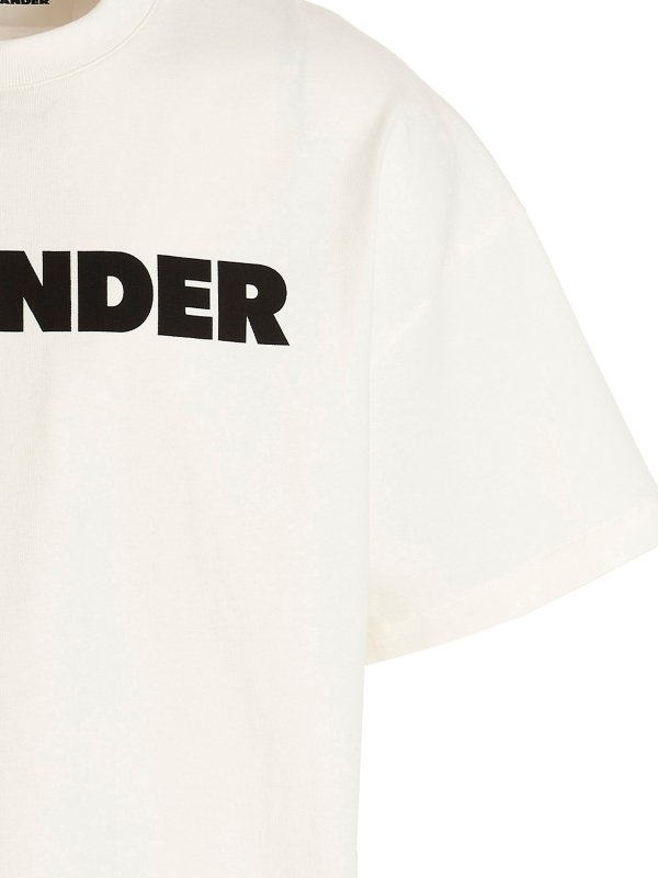 The Best Shops JIL SANDER: T-shirts - T-Shirt - Weiß