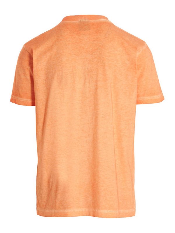 Marcelo Burlon County Of Milan: T-shirts online - T-Shirt - Orange