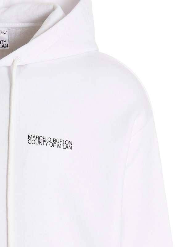 iKRIX Marcelo Burlon County Of Milan: Sweatshirts & Pulls - Sweat-Shirts - Tempera Cross