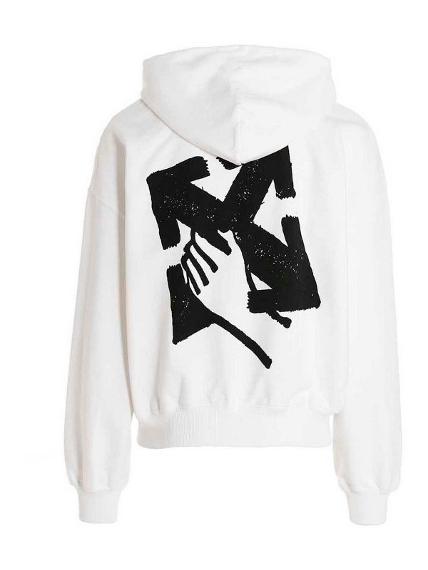 OFF-WHITE: Sudaderas y suéteres online - Sudadera - Blanco