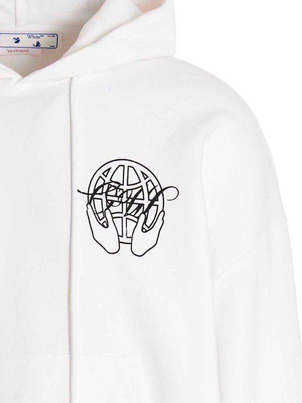 iKRIX OFF-WHITE: Sudaderas y suéteres - Sudadera - Blanco