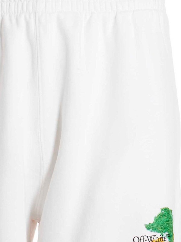 iKRIX OFF-WHITE: tracksuit bottoms - Joggers with front logo