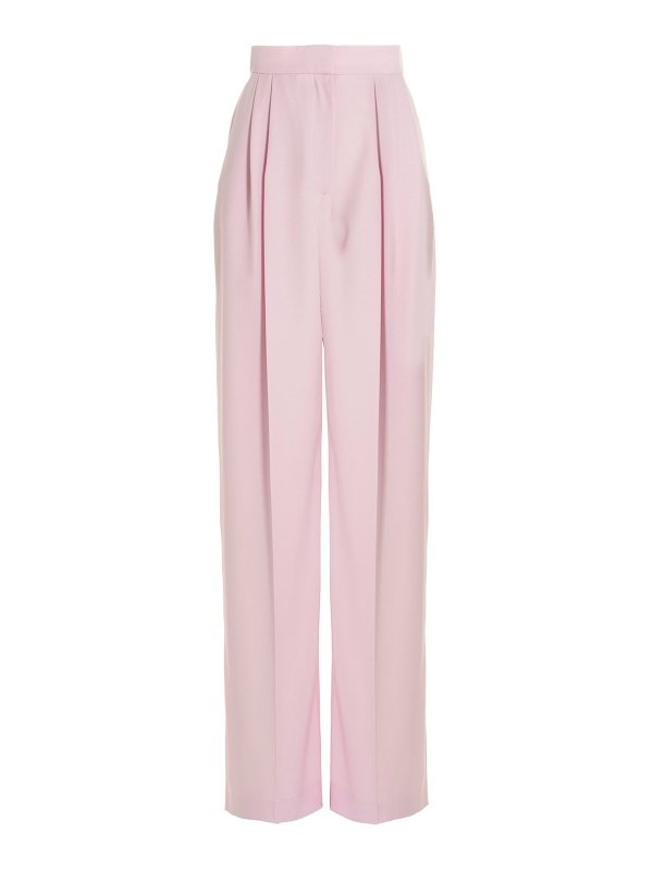 ALEXANDER MCQUEEN: casual trousers - Pants with front pleat