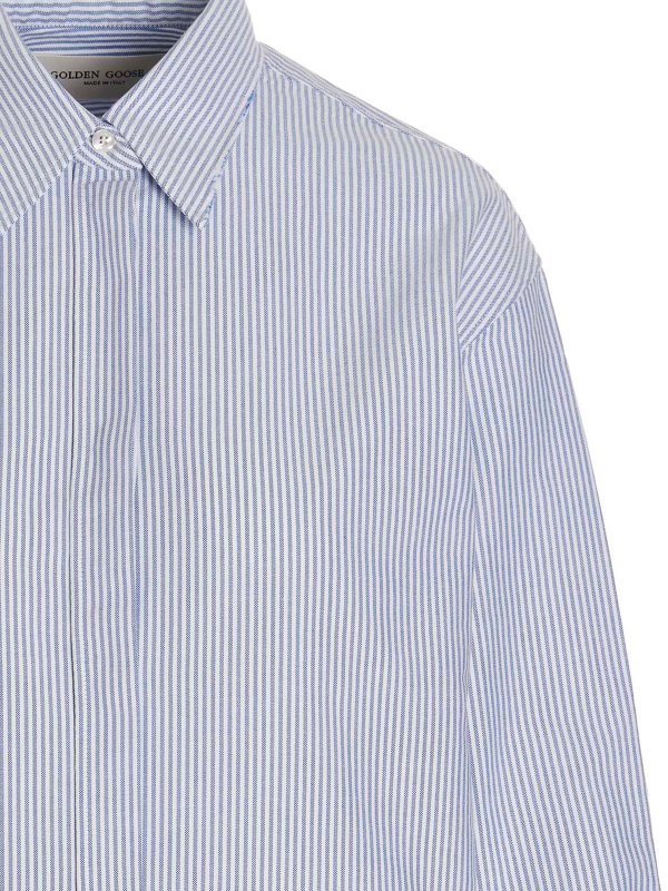 The Best Shops GOLDEN GOOSE: Hemden - Hemd - Hellblau