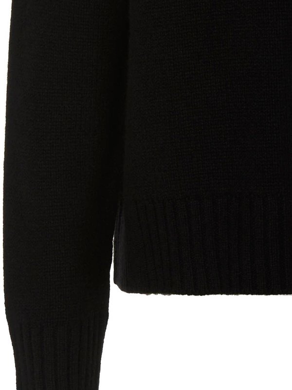 Maglione in misto cachemire con colletto shop online: JIL SANDER