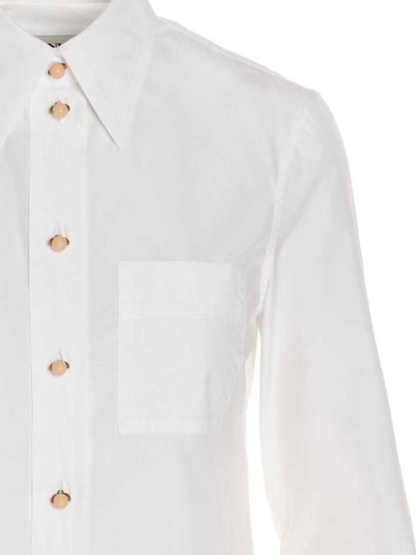 The Best Shops LANVIN: Camisas - Camisa - Blanco