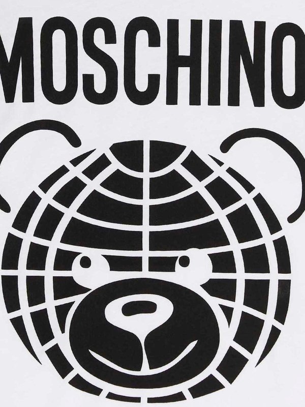 Tシャツ - 白 shop online: MOSCHINO
