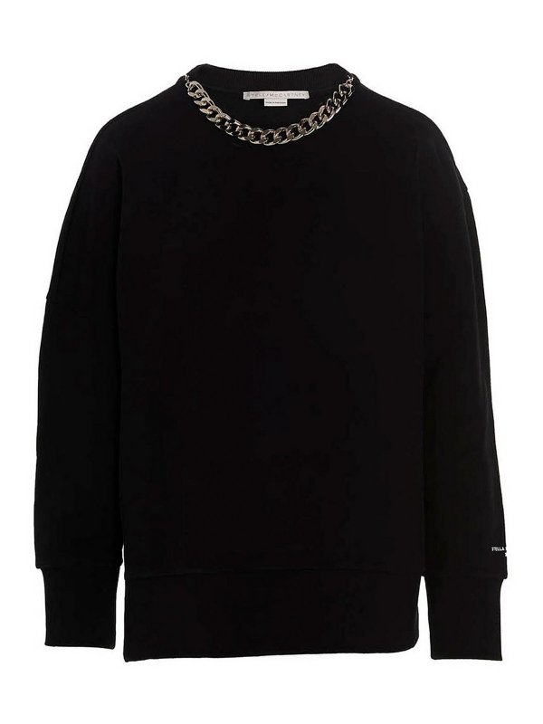 STELLA McCARTNEY: スウェット＆セーター - スウェットシャツ/セーター - 黒