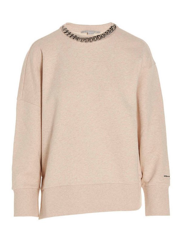 STELLA McCARTNEY: Sweatshirts & Pulls - Sweat-Shirts - Beige