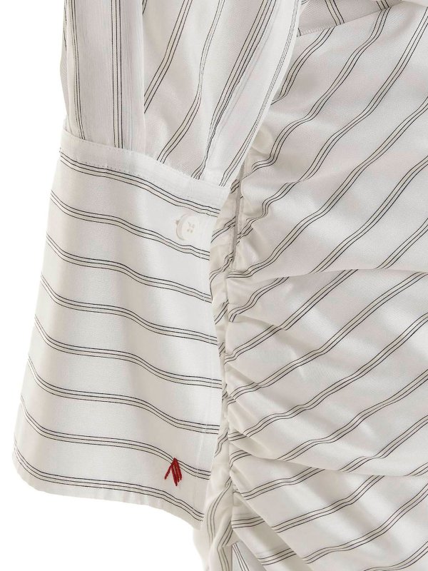 ショートドレス - 白 shop online: The Attico