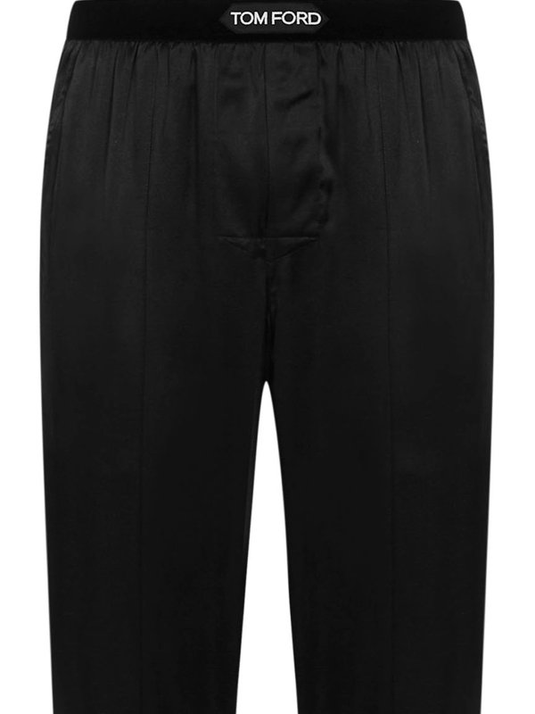 iKRIX TOM FORD: casual trousers - Stretch silk trousers