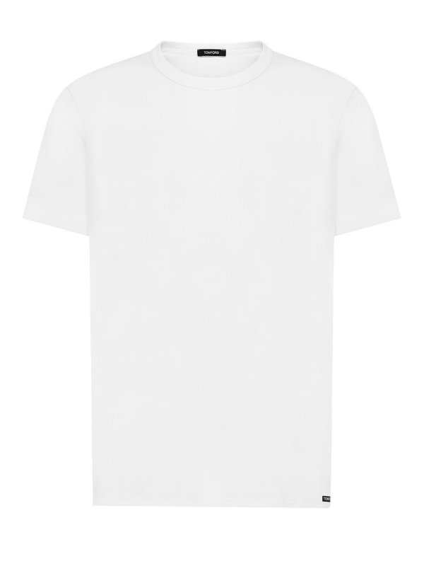TOM FORD: T-shirts - T-Shirt - Weiß