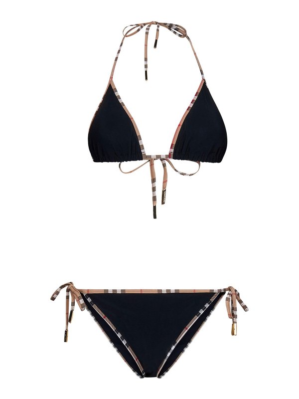 BURBERRY: Bikini - Bikini - Schwarz