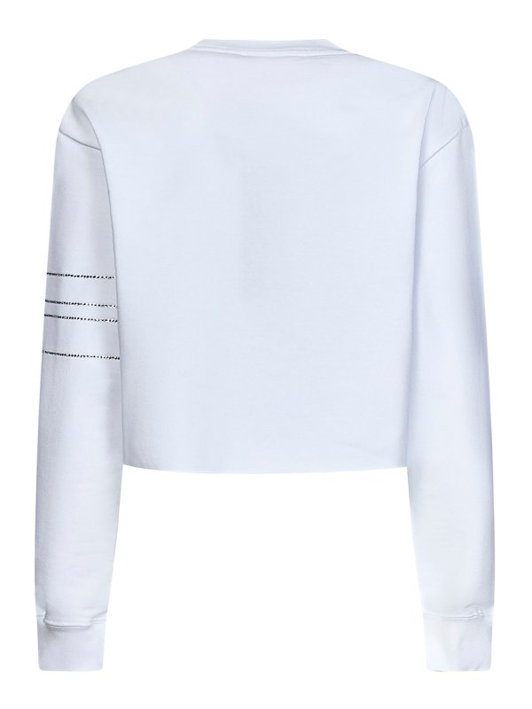 GCDS: Sudaderas y suéteres online - Sudadera - Blanco