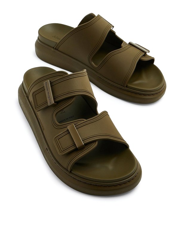 ALEXANDER MCQUEEN: サンダル online - サンダル - 緑