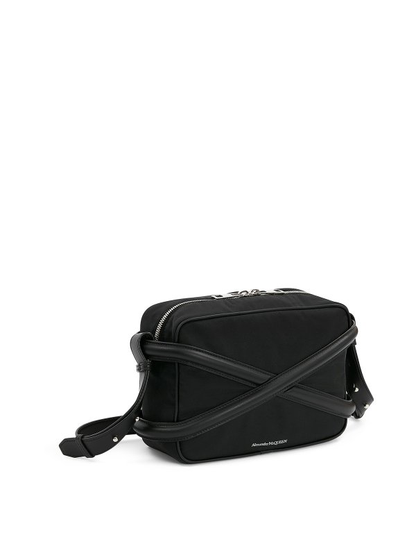 ALEXANDER MCQUEEN: borse a tracolla online - Borsetta a tracolla con incrocio