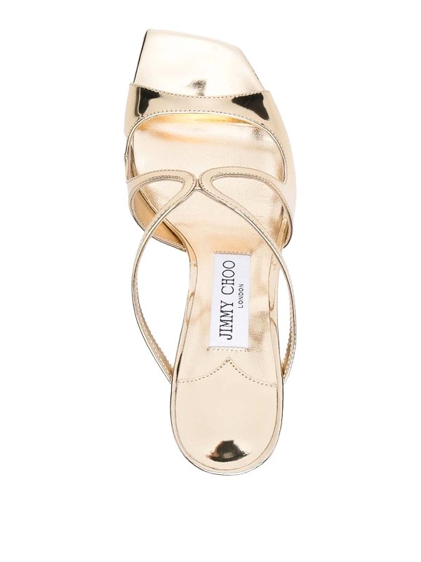 Anise 75 sandals with heel shop online: JIMMY CHOO