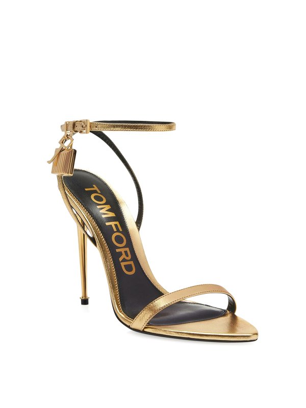 TOM FORD: sandals online - High heeled sandals with charm strap