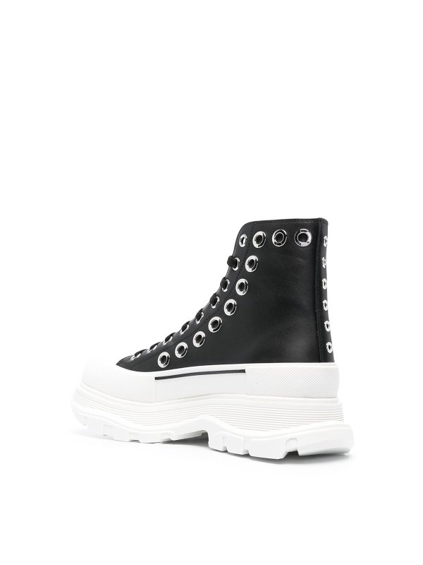 iKRIX ALEXANDER MCQUEEN: ankle boots - Leather sneakers with eyelet