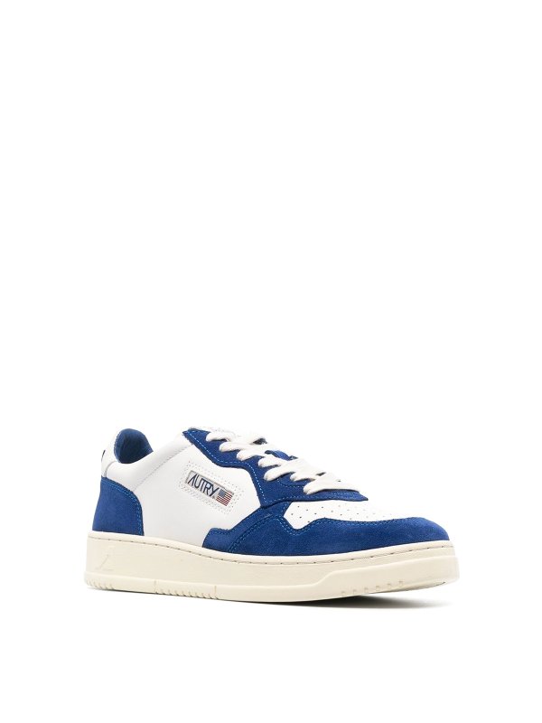 AUTRY: trainers online - Panelled design leather sneakers