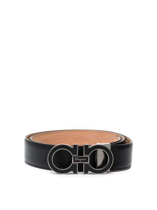 SALVATORE FERRAGAMO: ベルト - ベルト - 黒
