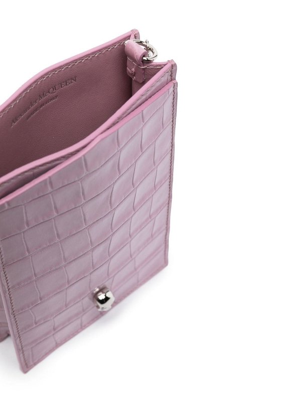 財布 - ピンク shop online: ALEXANDER MCQUEEN