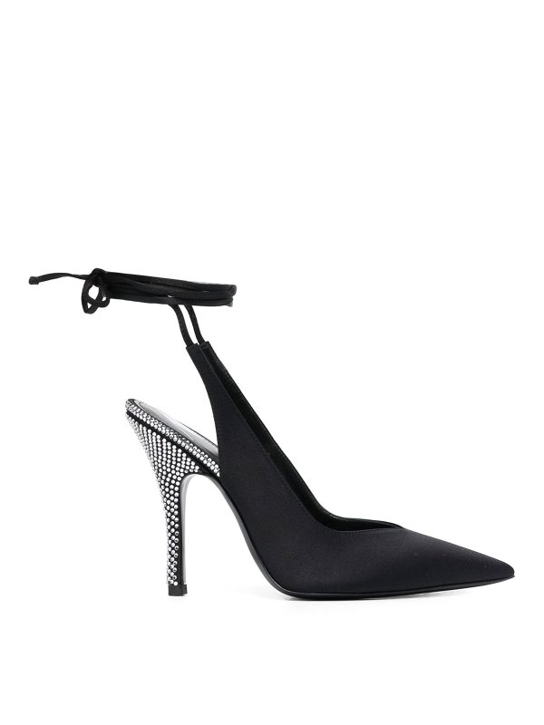 The Attico: court shoes - Venus slingback  with wrap design