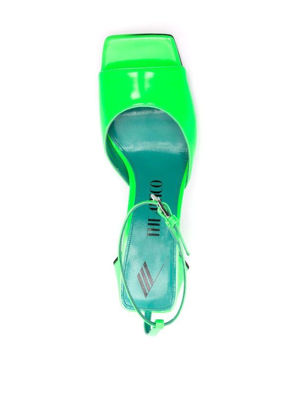 Piper sandals with sculpted heel shop online: The Attico