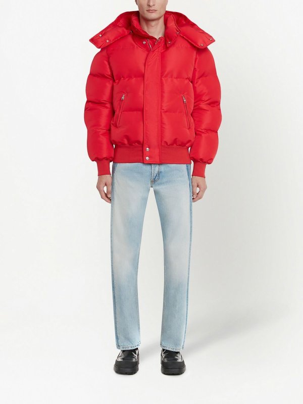 iKRIX ALEXANDER MCQUEEN: straight leg jeans - Faded denim jeans