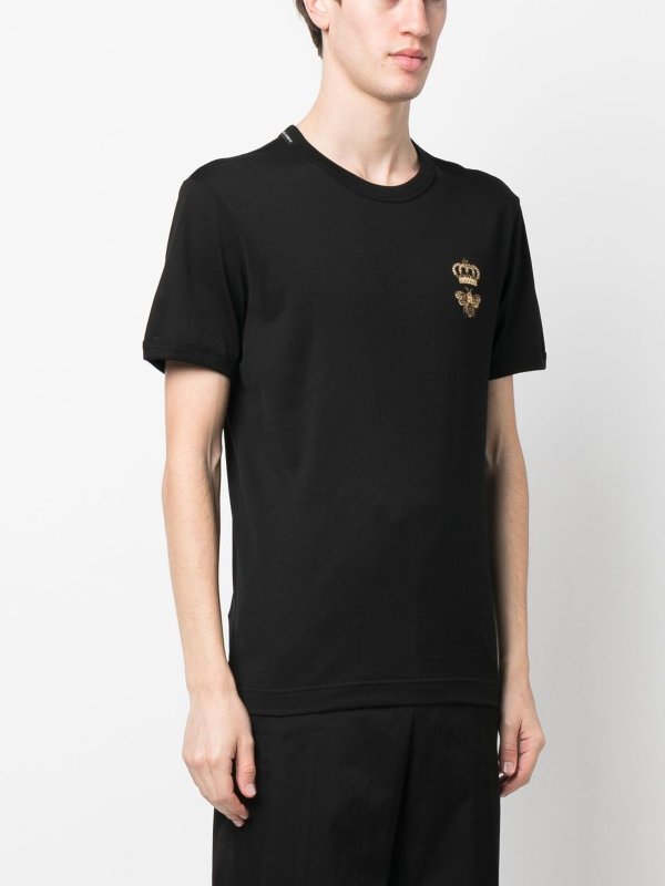 iKRIX DOLCE & GABBANA: T-shirts - T-Shirt - Schwarz