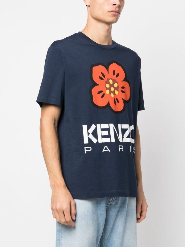 iKRIX KENZO: t-shirts - Blue Tee