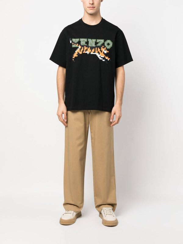 KENZO: Tシャツ online - Tシャツ - 黒
