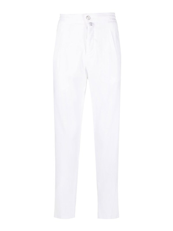 KITON: casual trousers - Lyocell blended trousers