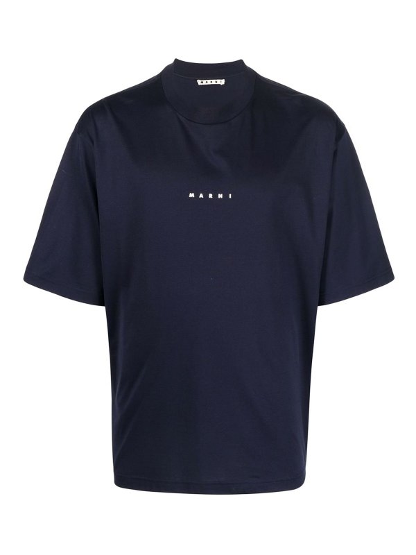 Marni: t-shirts - Natural cotton Tee