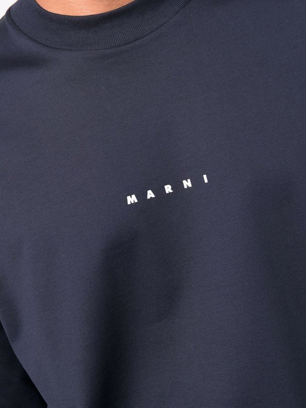 Marni buy online Natural cotton Tee
