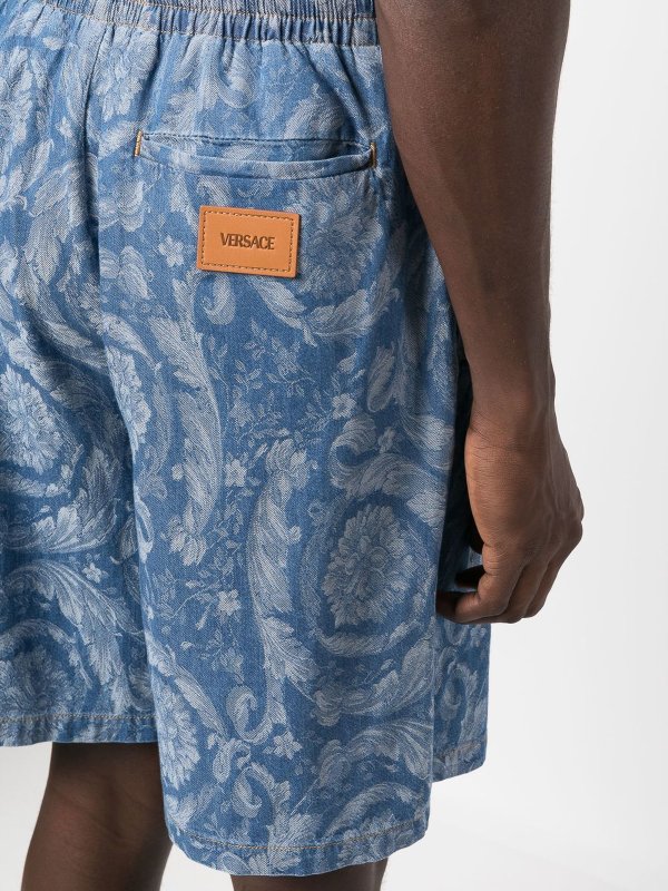 VERSACE buy online Shorts - Azul Claro