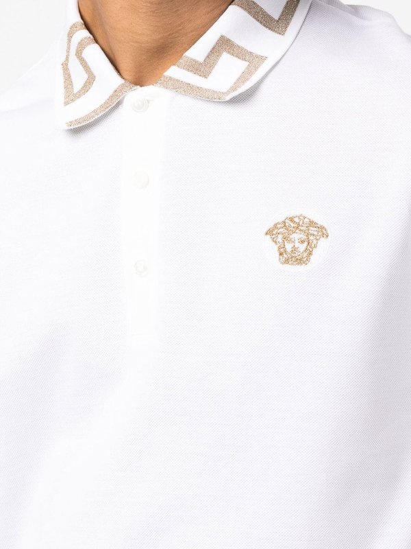 VERSACE buy online Medusa motif polo
